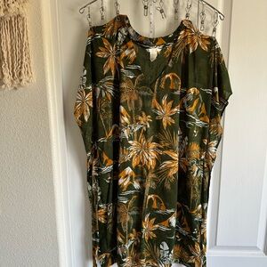 Tropical H&M Swim Cover-Up
